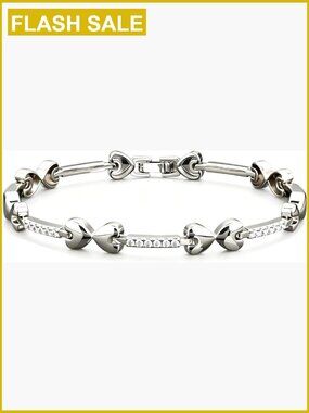 Gold Plated CZ Ankle Bracelet for Women - Waterproof Non Tarnish 7-10 Inch